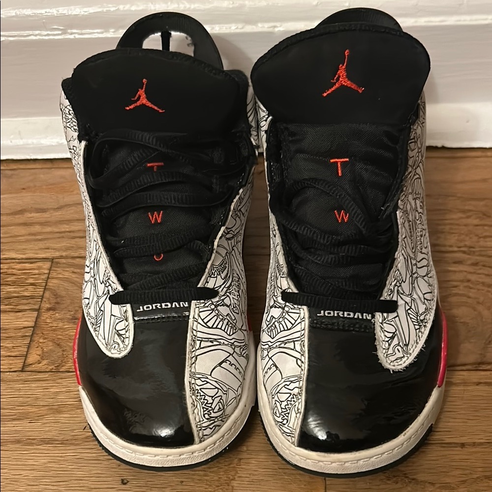 Kids Air Jordan Dub Zero sneakers size 3Y